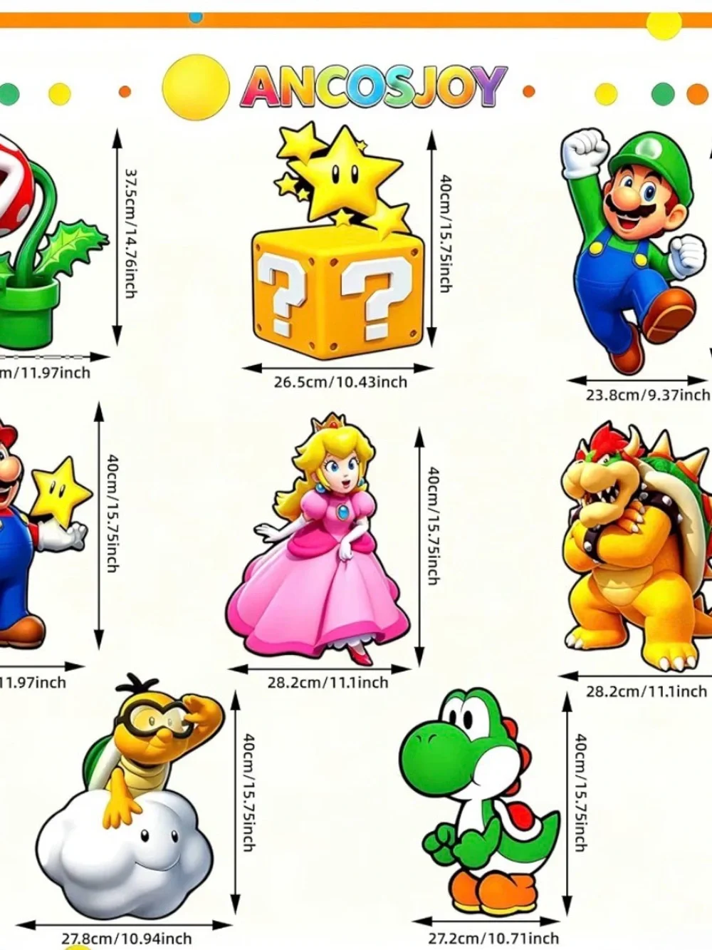 Super Mario- Home Party Supplies